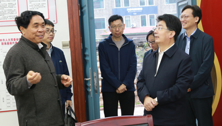 許昌市(shì)檢察院黨組書(shū)記、檢察長(cháng)趙藝林(lín)到(dào)禹州市(shì)開(kāi)展&ldquo;四下(xià)基層&rdquo;調研走訪